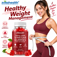 Gummies véganes au vinaigre de cidre de pomme à marque privée avec la mère naturelle, B12, B9, extrait de grenade et de betterave – Soutien énergétique et métabolique pour adultes