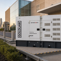 Générateurs diesel silencieux Perkins 250 KVA, générateur insonorisé diesel 200 KW, système de refroidissement par eau, triphasé AC, certifié CE