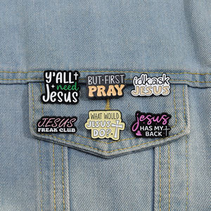 スミングピン面白いイエスエナメルピンY'all必要イエスデザイン - Product Image 1