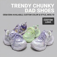 Baskets Chunky Rétro Y2K Aurora Métalliques Respirantes d'Été à Semelle Magma, Hauteur de Plateforme 8cm, Rehaussantes, OEM