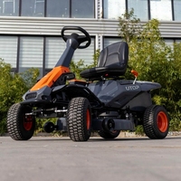 Tondeuse autoportée premium à braquage zéro avec système de ramassage et de collecte des déchets |   Coupe de précision pour les terrains de golf et les terrains de sport