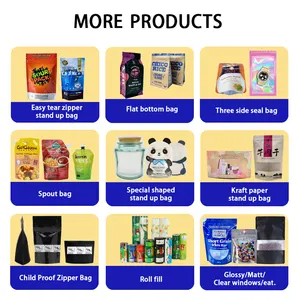 Customized Plastic Stand Up Zipper Juice Bag For Hand Held Hot Cold Food Adult Drink Pouches Pouches With Straws