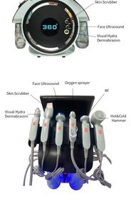 Appareil de massage facial vibrant Hydra 2026 <span class=keywords><strong>pour</strong></span> l'analyse de la peau – Tendance beauté électronique hydro - Product Image 6