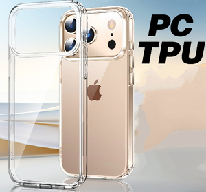 Commercio all'ingrosso non giallo <span class=keywords><strong>trasparente</strong></span> semplice Design antiurto TPU PC custodia per <span class=keywords><strong>iPhone</strong></span> 17 Air 17 16 15 14 <span class=keywords><strong>13</strong></span> Pro Max - Product Image 2