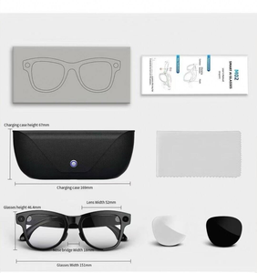 Gafas Inteligentes N93 <span class=keywords><strong>PX</strong></span> 13MP OEM con IA, Cámara ChatGPT, Traducción, Estuche de Carga, WIFI, BT, Llamadas de Voz y Grabación de Video - Product Image 5