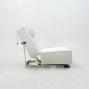 Luxury Casual Furniture Combination <b>Chair</b> <b>White</b> Lounge <b>Chair</b> can be Converted into a Sofa Bed Balconies Gardens Living Rooms - Product Image 1
