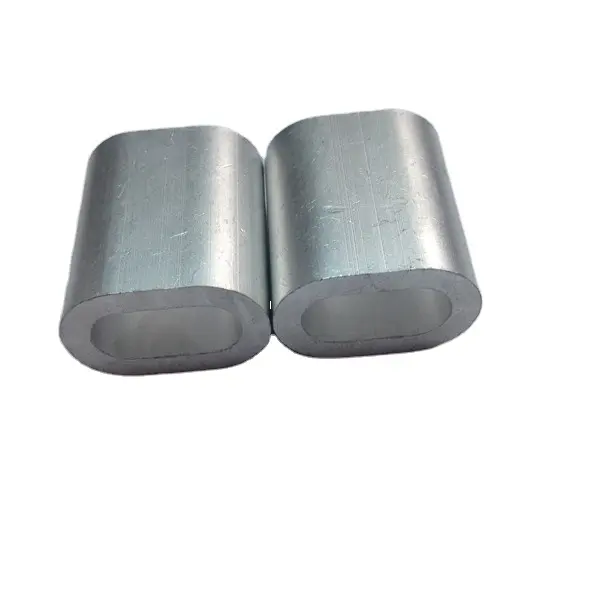DIN3093 aluminio virolas oval mangas