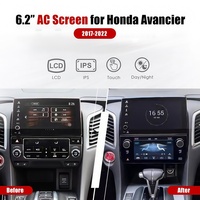 Panneau climatique à écran tactile IPS pour Honda Crown 2017-2022 mise à niveau de l'affichage automatique du climatiseur exclusif à double écran