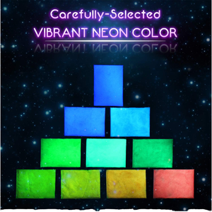 Timesrui Glow in the Dark Pigment en poudre, colorant de résine coloré <span class=keywords><strong>pour</strong></span> résine époxy Art Paint Art DIY Crafts Non-Toxic Skin Safe - Product Image 2