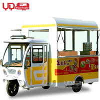 Mini-chariot électrique de rue pour la vente de nourriture, camion de gelato, kiosque à tacos, tuk-tuk, chariot à hot-dogs, congélateur, tricycle à crème glacée