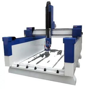 Cina murah batu granit cnc router cnc ukiran batu nisan batu akik batu marmer mesin 9015 1212 1313 1325