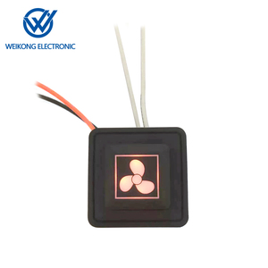 シリコーンプッシュボタン加熱服スイッチアセンブリPCB USBポートタクトスイッチワイヤーゴムキーパッドアセンブリ - Product Image 2