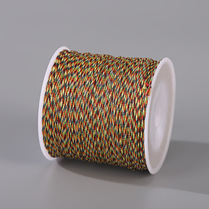 อันดับ72สายสร้อยหยกขนาด0.8มม. แบบถักด้วยมือเครื่องประดับเชือกสร้อยคอแบบ DIY - Product Image 6