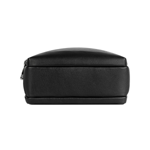 Bolso con bloqueo de huellas dactilares, bolso de cuero genuino multifunción personalizado, mochila inteligente antirrobo para ordenador portátil para hombres de negocios - Product Image 6
