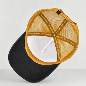 <span class=keywords><strong>หมวก</strong></span>แฟชั่นแบบมีโครงสร้าง 5 ชิ้น ผ้าฝ้าย ปักโลโก้ตามสั่ง สีบล็อกกิ้ง สำหรับทั้งชายและหญิง กันน้ำ ปักลาย 3 มิติ <span class=keywords><strong>หมวก</strong></span>เบสบอลทรง Trucker - Product Image 5