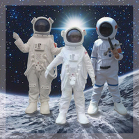 Costume d'astronaute de carnaval de haute qualité casque Costume d'astronaute adulte pour enfants enfants