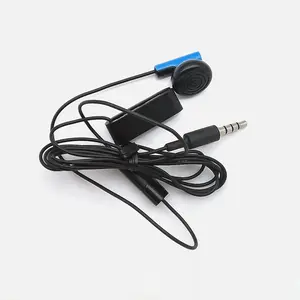 单声道聊天耳塞耳机，带麦克风，适用于索尼PlayStation 4 PS4耳机单耳机单声道耳塞3.5毫米
