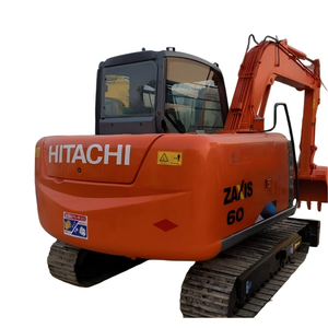 Excavatrices d'occasion en bon état, Hitachi Zx60 d'origine japonaise, excavatrice sur chenilles d'occasion Zx60-5a, mini-excavatrice d'occasion - Product Image 1