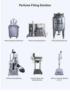 Máquina de llenado de perfumes semiautomática de 4 cabezales para vodka, alcohol, agua, líquidos cosméticos, con presión negativa al vacío - Product Image 2