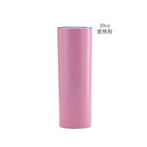 Custom BPA FREE 20Oz Double Wall Stainless Steel Eco-Friendly Travel Beer Coffee Tumbler Cup Mug With Lid Straw - Product Image 3