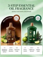 Nettoyant de sol multi-surfaces de luxe parfumé pour bois dur et carrelage, nettoyage en profondeur, séchage rapide - 1 kg