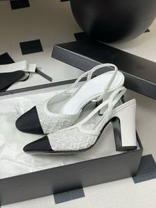 Nuovi Sandali da Donna in Vera Pelle di Alta Qualità <span class=keywords><strong>con</strong></span> <span class=keywords><strong>Tacco</strong></span> Grosso Multicolore - Product Image 4