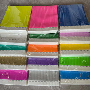 Pulseras de Papel Tyvek Blancas Personalizables y Ecológicas de 25*250mm para Festivales y Fiestas, Productos Ecológicos - Product Image 4