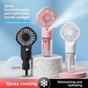 Manufacturer-Supplied Handheld <b>Mist</b> Rotating Water Fan Foldable Neck-Hanging Strap Lanyard Fully Eco-Friendly Usb Battery - Product Image 2