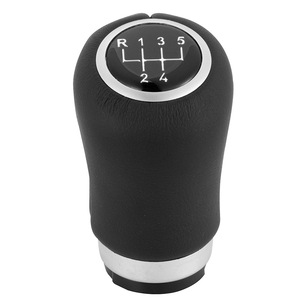 BMW Leather Gear <b>Shift</b> <b>Knob</b> 5 6 Speed Manual Transmission Ergonomic Black - Product Image 1