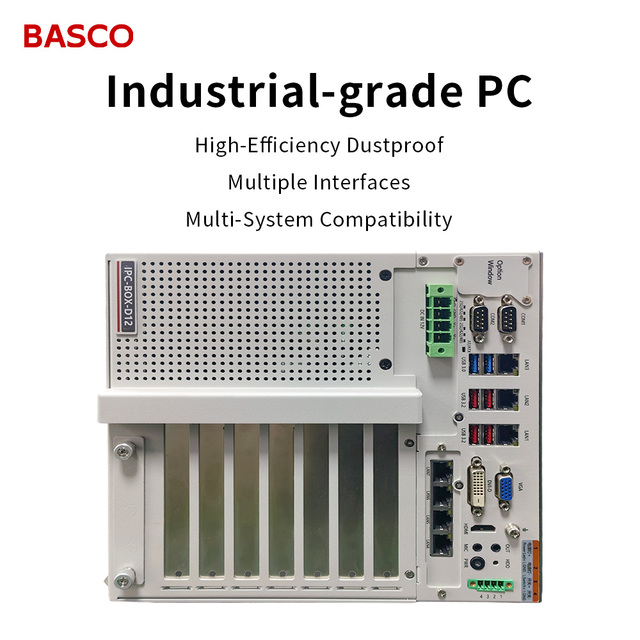 Industrial Emmbeded PC Expandable Rich Interface I/O Fanless Mini ITX Case LAN COM PCIe Expansion Slots Mini Computer