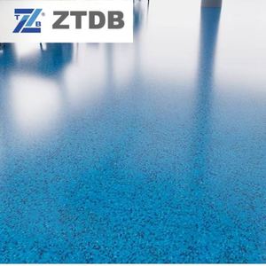 Peinture époxy auto-nivelante résistante aux produits chimiques, facile à nettoyer, pour sols en sable coloré, idéale pour les usines, ateliers et garages - Product Image 4