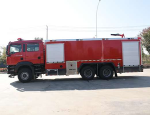 Automezzo Antincendio Sinotruk 6x4 con Serbatoio da 7001-10000L, Emissioni EURO 5, Ampiamente Utilizzato da <span class=keywords><strong>Vigili</strong></span> <span class=keywords><strong>del</strong></span> <span class=keywords><strong>Fuoco</strong></span>, Petrochimici, Porti/Marinai - Product Image 4