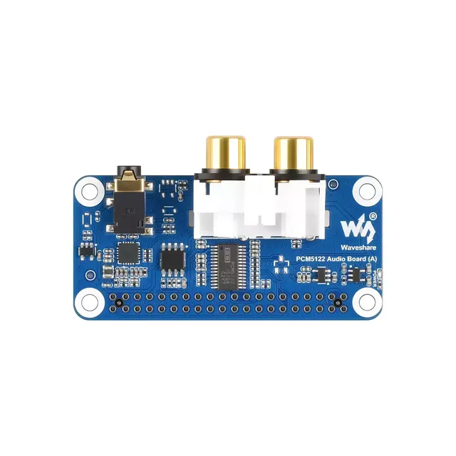 PCM5122 HIFI I2S DAC Audio Board for Raspberry Pi 40PIN GPIO Header Stereo Encoding/Decoding High Quality Audio