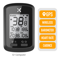 Xoss gps cronômetro sem fio para bicicleta, odômetro digital para bicicleta mtb e de estrada, tela lcd