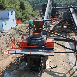 150 t/h 바위 강 자갈 화강암 현무암 모래 만들기 기계 VSI 모래 분쇄기 공장 - Product Image 3