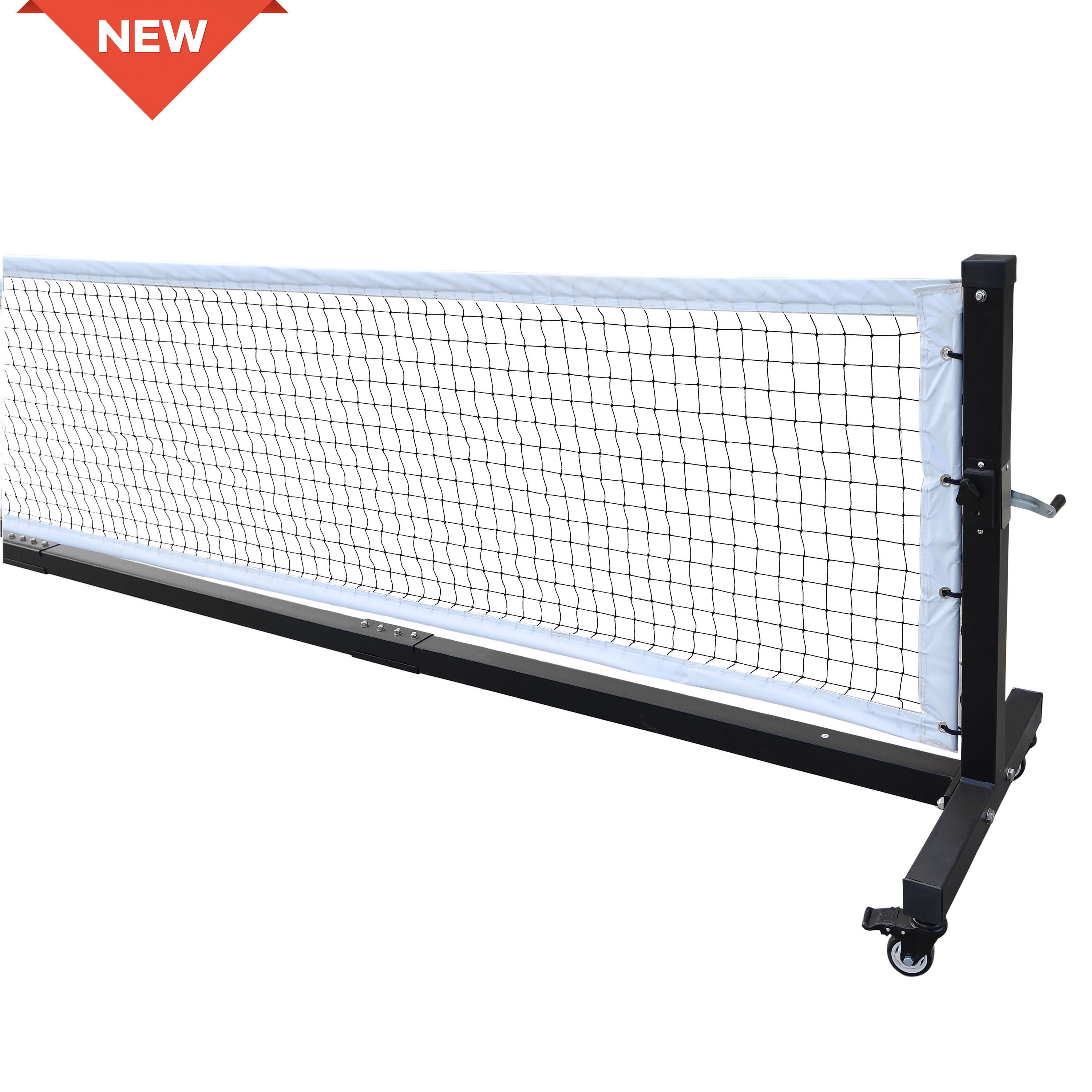 Heavy Duty Tournament Grade Pickleball Net System with Wheels Professional Club Use Pickleball Net Manufacturer in China
