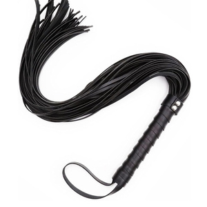 Faux cuir BDSM Sex Whip 25 "BDSM Flogger Sex Adult Paddle Bondage Whip pour adulte érotique - Product Image 1