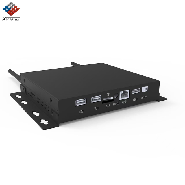 Android Quad-Core Mini HD WiFi BT Ethernet Smart Advertising Media Player Box