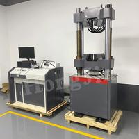 Máquina de prueba universal hidráulica servo electrohidráulica Material resistencia a la tracción flexión rasgón máquina de tracción hidráulica