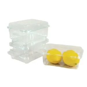 gift plastic fruit boxes plastic fruit salad packaging container manufacturer catering supply