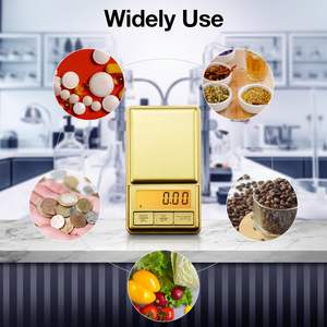 CE&RoHS Nagel-neues Design mini digitaler LCD-Display Gewichtsskala Schmuck Taschenwaage Auto-Schlüssel Taschenwaagen digital 0,01g - Product Image 6