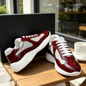 Zapatos de diseñador de moda de lujo de alta calidad para hombre, zapatillas transpirables con parte superior de cuero premium, zapatos de alta gama con logotipo personalizado - Product Image 4