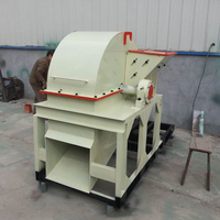 Moulin à marteau à branches de bois Diesel, broyeur à bois, broyeur à marteau, broyeur portable, fabrication de scie, machine à raser