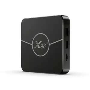 X98 플러스 스마트 TV 박스 안드로이드 11 Amlogic S905W2 4GB 64GB 쿼드 코어 TV STB 박스 스마트 TV 셋톱 박스