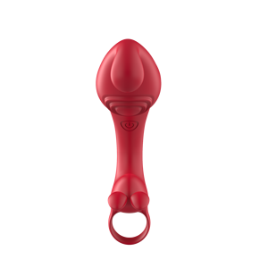 Premium Waterproof Silicone Women's <b>Vibrator</b> Gadget Premium Adult Sex Dildo Finger Ring Clitoral Stimulator G-Spot Massager - Product Image 6