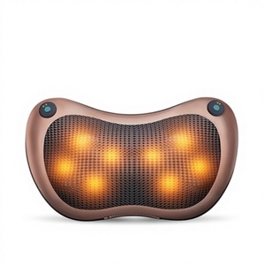 Almohada de Masaje Eléctrico Inteligente de 8 Cabezales con Infrarrojos para Fisioterapia y Calentamiento, para Cuello, Hombros y Cervicales - Uso en Coche/Hogar - Product Image 1