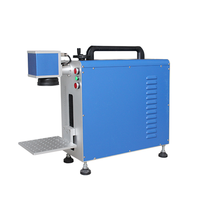 Source laser 100,000 hr sur mesure 30w 50W Mini machine de gravure de marquage laser à fibre portable pour métal bois papier plastique