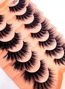 Pestañas Postizas 3D con Efecto Dramático, Rizadas, Negras, con Banda Rígida, Reutilizables, para Maquillaje de Párpado Doble - Product Image 3