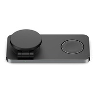 Station de charge 3-en-1 en alliage d'aluminium T8 pour téléphone, montre et écouteurs, chargeur sans fil magnétique rapide 15W 25W pour magasin de marque