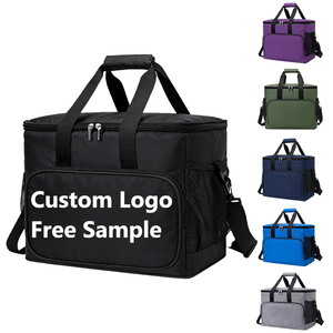 Customized Logo Promotion Non Woven Insulated <strong>Lunch</strong> <strong>Bag</strong>,Reusable Thermal Food <strong>Bag</strong>,Insulation <strong>Cooler</strong> <strong>Bag</strong> for Foods - Product Image 1